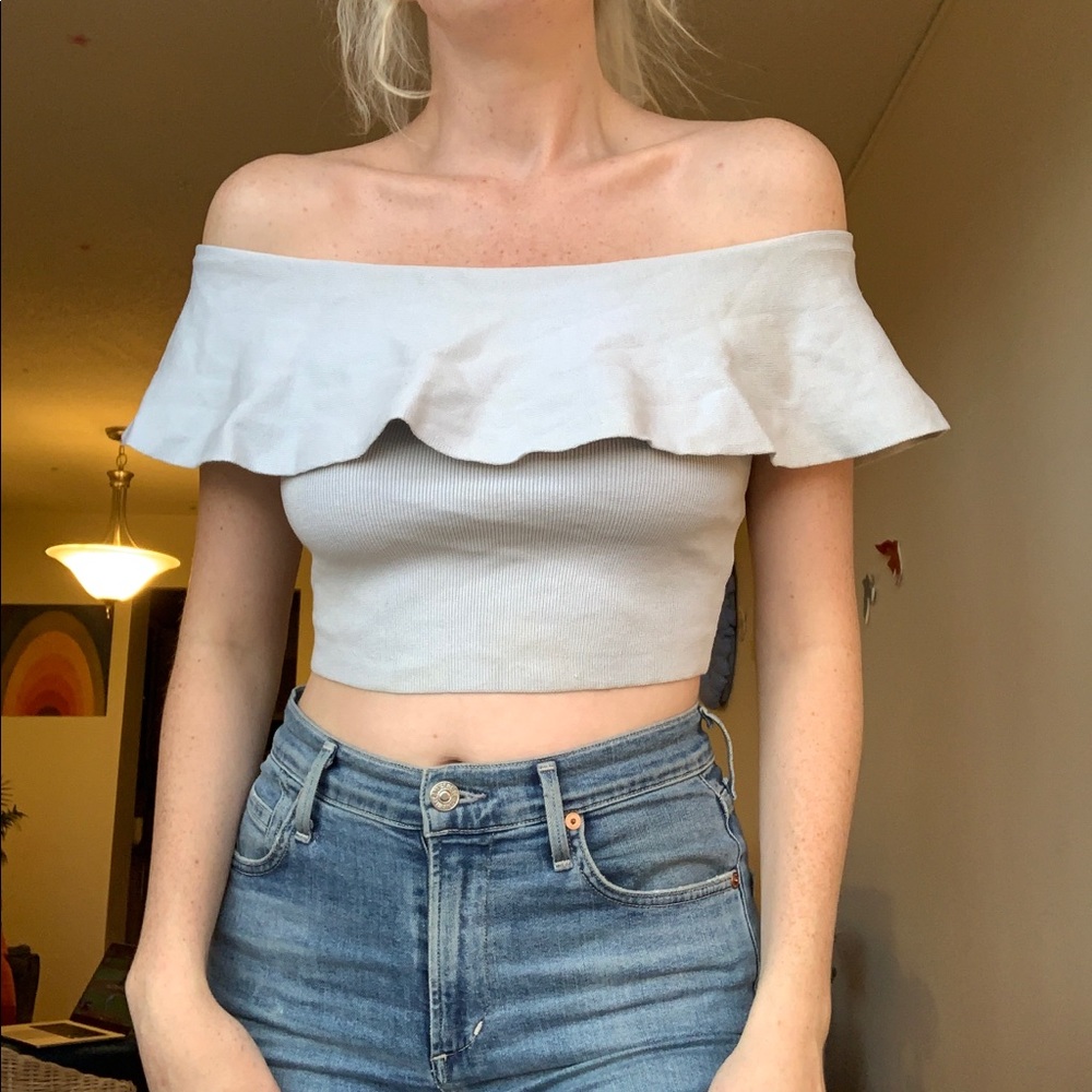 Aritzia off the shoulder top